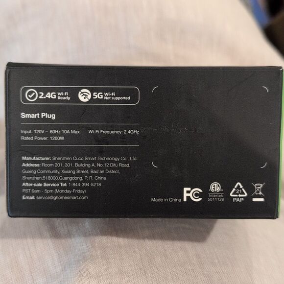 GHome Smart Voice Control Smart Plug WP3 4 Pack, NEW - Picture 3 of 9